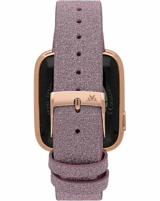 MORELLATO M-01 Crystals Smartwatch Pink Leather Strap