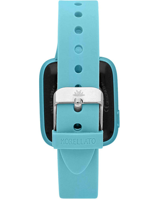 MORELLATO M-01 Crystals Smartwatch Light Blue Plastic Strap