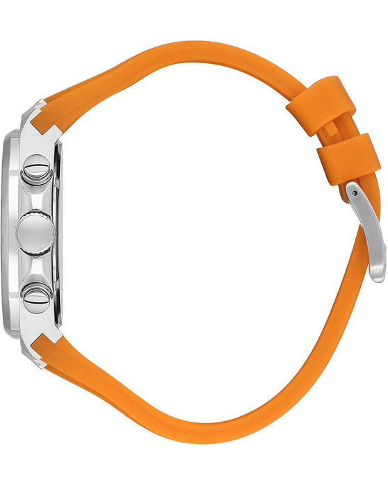 BEVERLY HILLS POLO CLUB Orange Rubber Strap