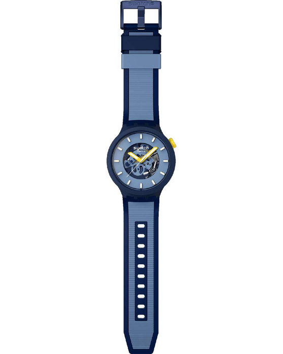 SWATCH Essentials Below The Horizon Two Tone Silicone Strap