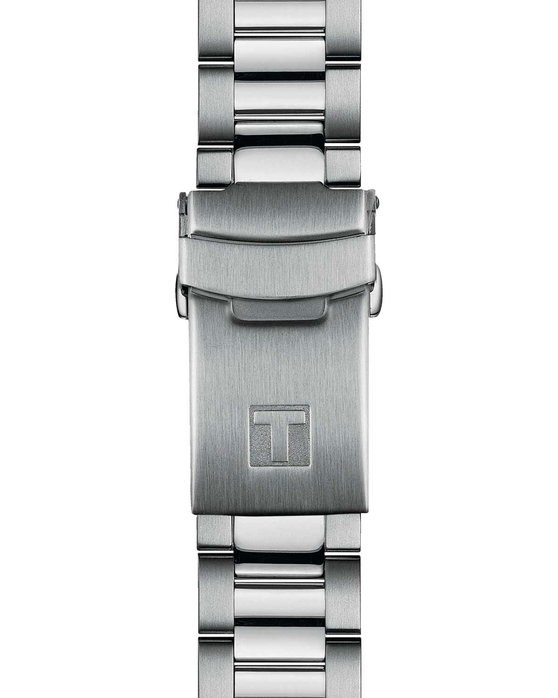 TISSOT T-Sport Seastar 1000 Dual Time GMT Silver Stainless Steel Bracelet