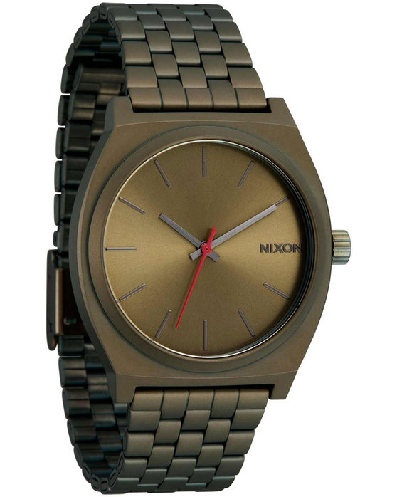 NIXON Time Teller Grey Stainless Steel Bracelet