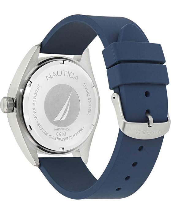 NAUTICA N83 Finn World Blue Silicone Strap