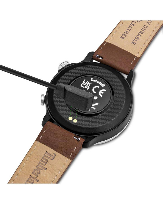 TIMBERLAND Trail Force S1 Smartwatch Brown Leather Strap Gift Set