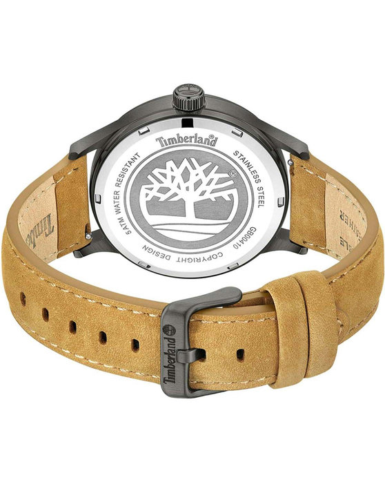 TIMBERLAND Trumbull Brown Leather Strap