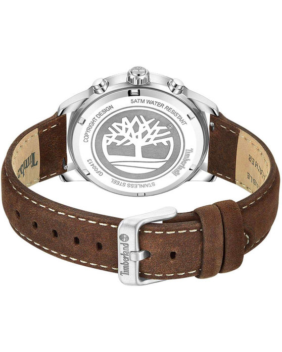 TIMBERLAND Parkman Brown Leather Strap