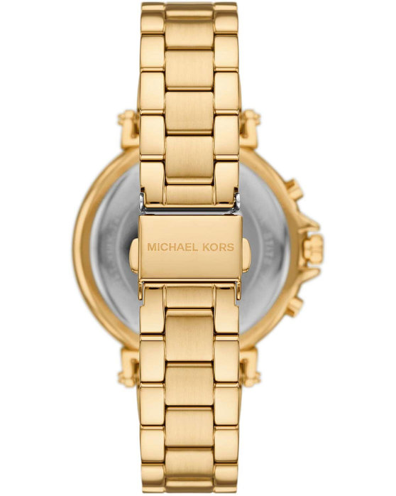 MICHAEL KORS Maren Crystals Chronograph Gold Stainless Steel Bracelet