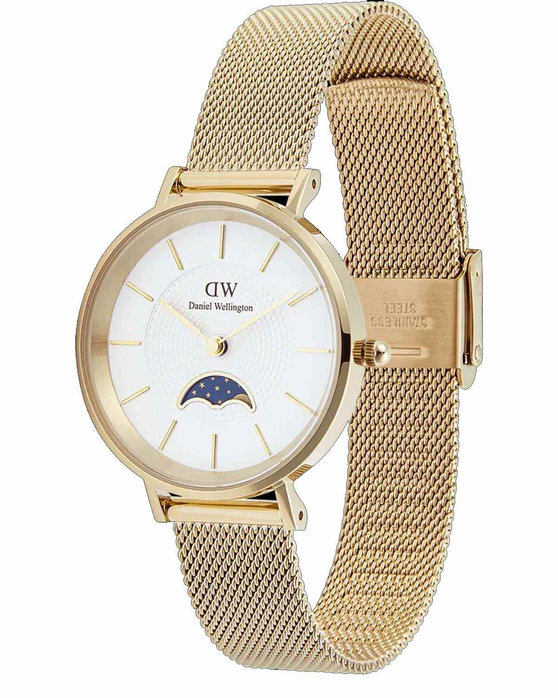 DANIEL WELLINGTON Petite Lune Gold Stainless Steel Bracelet 32 mm