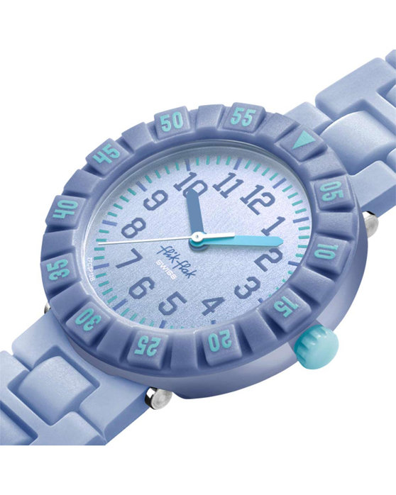 FLIK FLAK Denimology Blue Silicone Strap