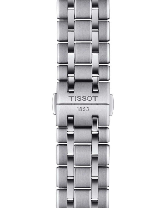 TISSOT T-Classic Chemin Des Tourelles Powermatic 80 Silver Stainless Steel Bracelet