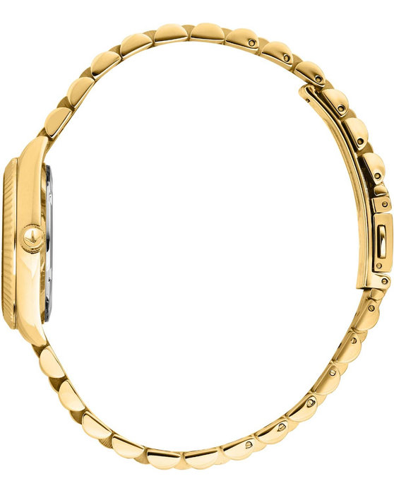 LUCIEN ROCHAT Bienne Gold Stainless Steel Bracelet