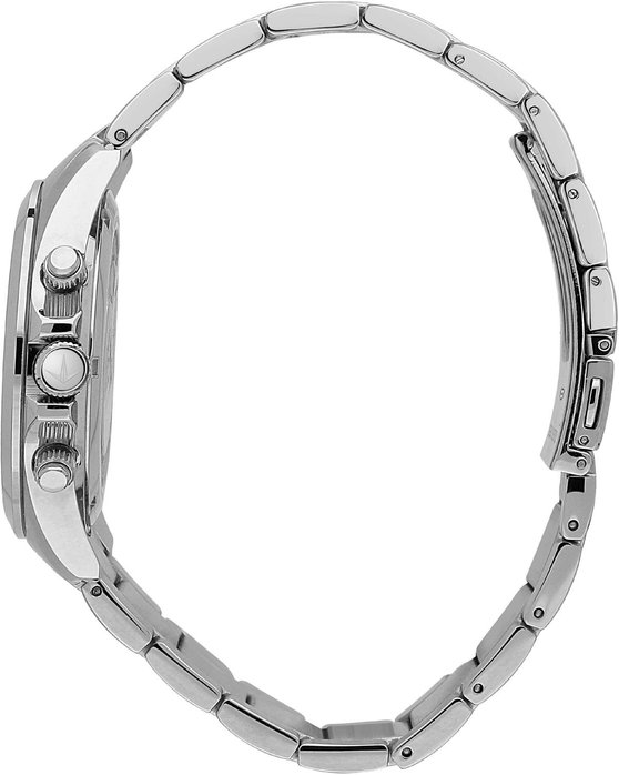 LUCIEN ROCHAT Leman Chronopraph Silver Stainless Steel Bracelet