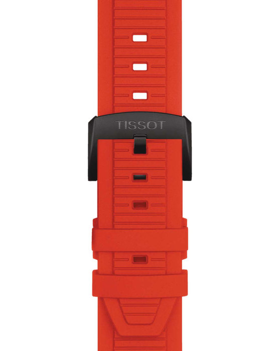 TISSOT T-Sport T-Race Chronograph Red Silicone Strap