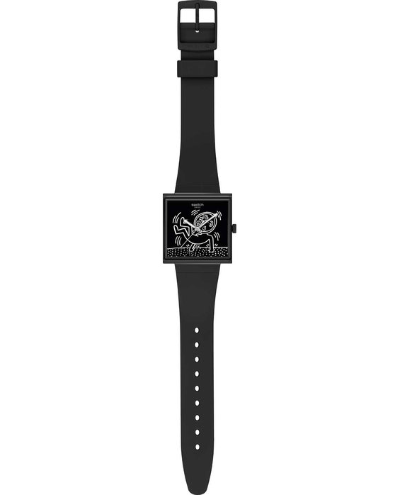 SWATCH Break Loose Black Biosourced Strap