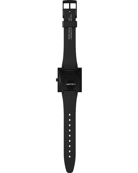 SWATCH Break Loose Black Biosourced Strap