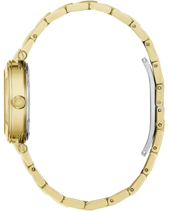 GUESS Collection Illusion Crystals Gold Stainless Steel Bracelet