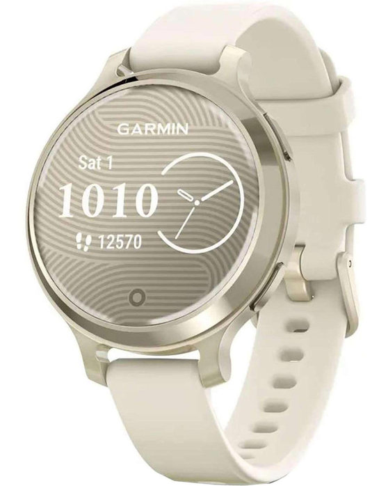 GARMIN Lily® 2 Active Lunar Gold with Bone Silicone Strap (Preorder)