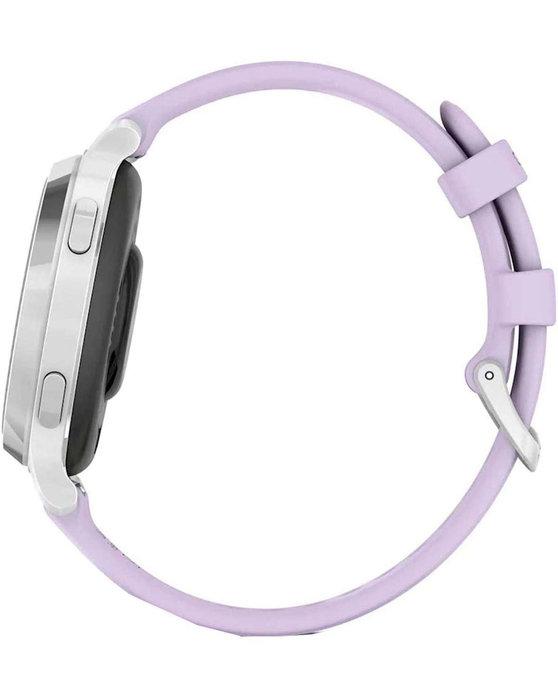 GARMIN Lily® 2 Active Silver with Purple Jasmine Silicone Strap