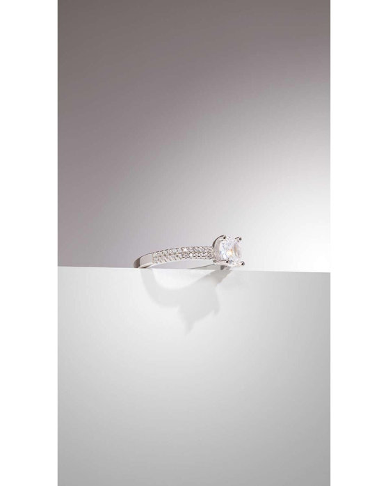 Δαχτυλίδι μονόπετρο DOUKISSA NOMIKOU I Do Sparkle Ring (Νο 10)