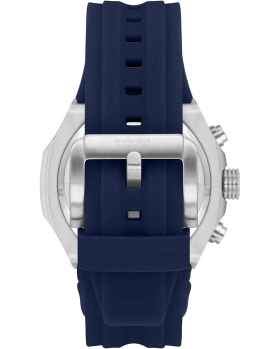 BEVERLY HILLS POLO CLUB Blue Rubber Strap