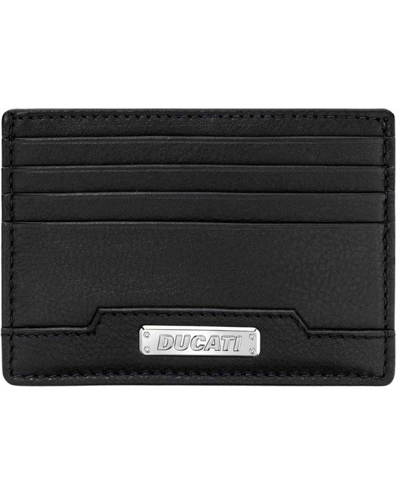 DUCATI CORSE Lucca Leather Card Holder