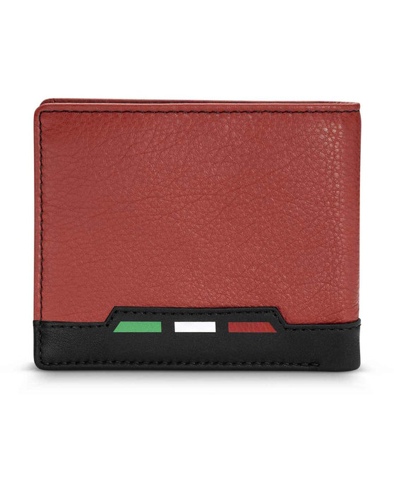 DUCATI CORSE Lucca Leather Wallet