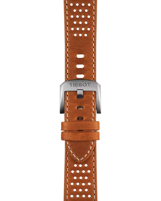 TISSOT T-Sport PR 516 Powermatic 80 Automatic Brown Leather Strap