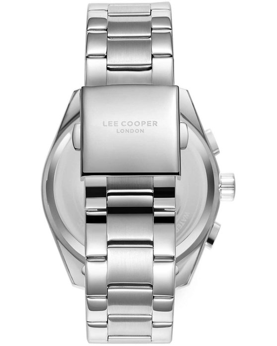 LEE COOPER Chronograph Silver Metallic Bracelet