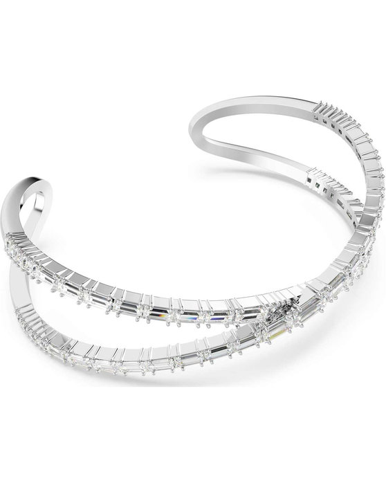 SWAROVSKI White Hyperbola Infinity cuff (Large)