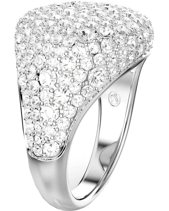 SWAROVSKI White Sublima cocktail ring (No 55)