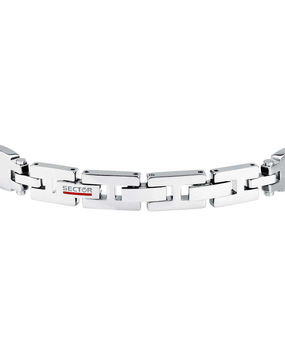 SECTOR Energy Men's Stainless Steel and Enamel Bracelet