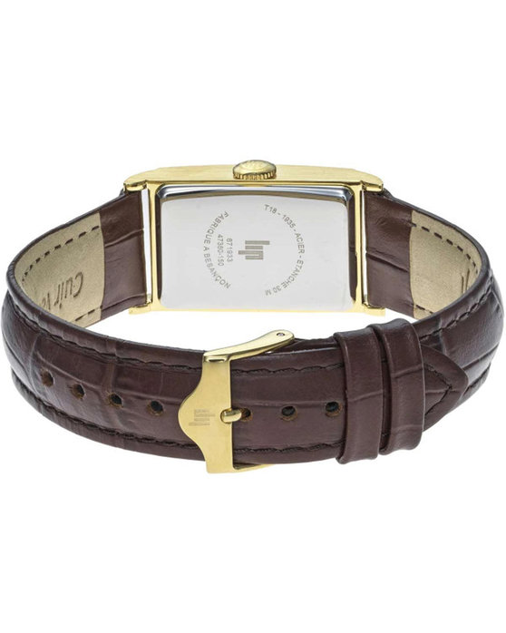 LIP Churchill T18 Brown Leather Strap