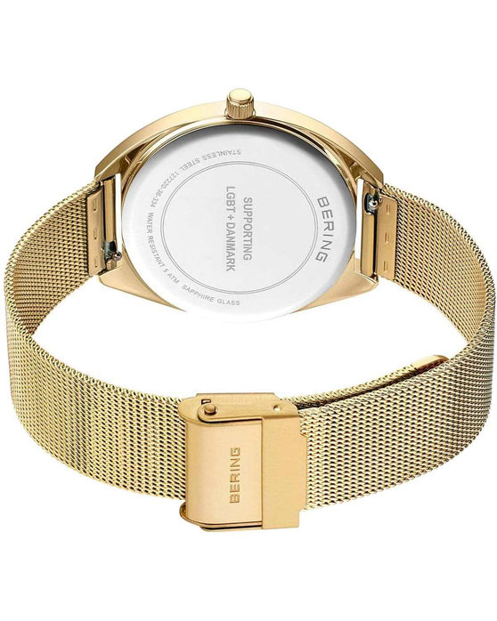 BERING Freedom Crystals Gold Stainless Steel Bracelet Gift Set