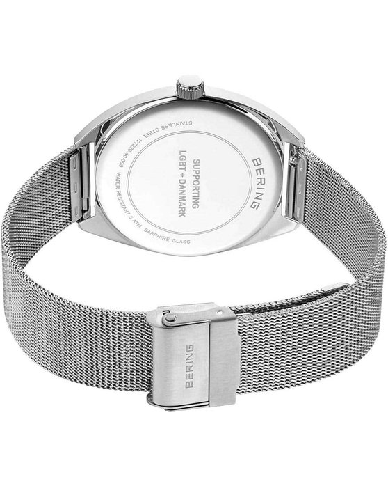 BERING Freedom Silver Stainless Steel Bracelet Gift Set