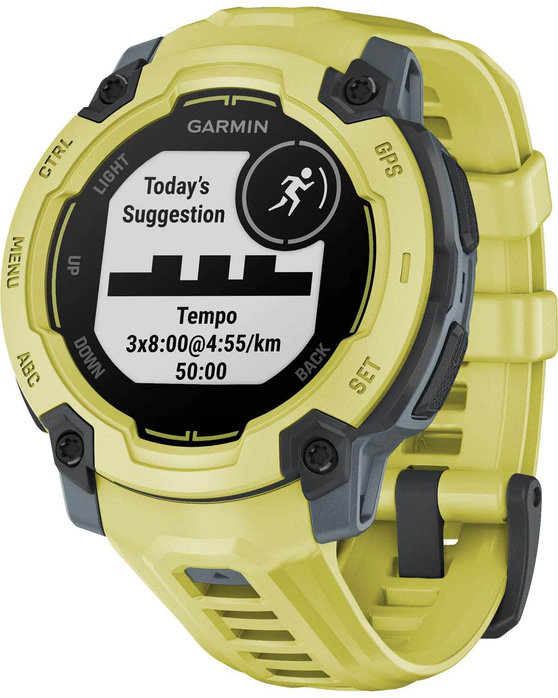 GARMIN Instinct E 45mm Electric Lime with Electric Lime Silicone Band Limited Edition