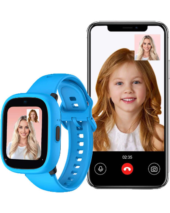 KIDDOBOO x Lagenio WatchMe 4G Smartwatch Blue