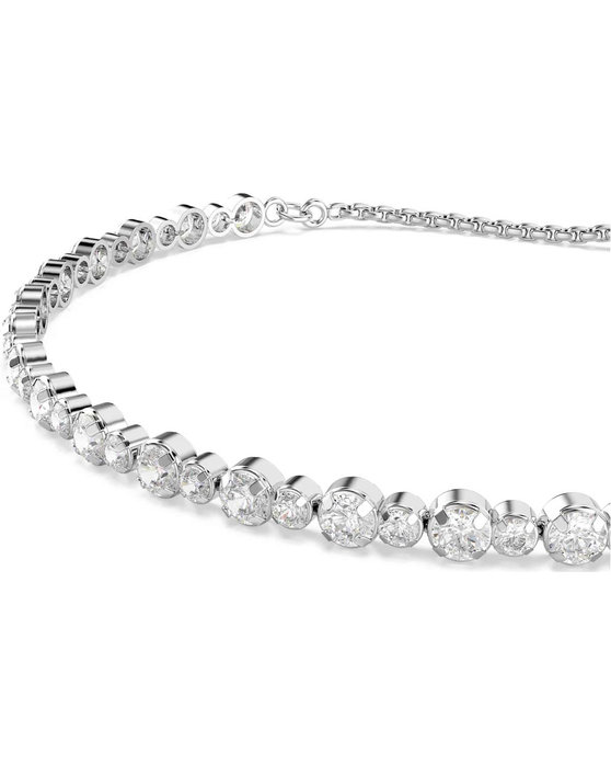 SWAROVSKI White Matrix Tennis Bracelet (mixed round cuts)