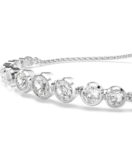 SWAROVSKI White Imber Tennis Bracelet (mixed round cuts)