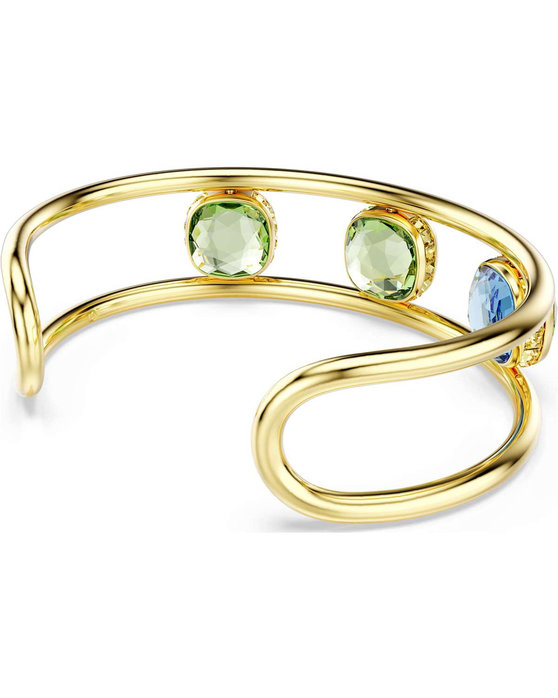 SWAROVSKI Green Chroma Cuff cushion cut (Medium)