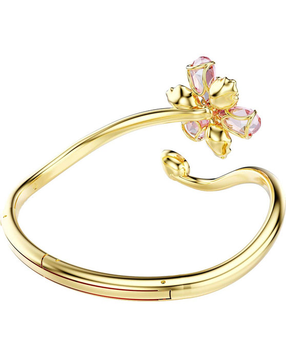 SWAROVSKI Multicolored Idyllia Bangle Flower mixed cuts (Medium)