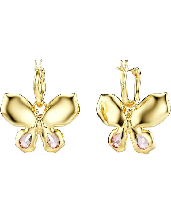 SWAROVSKI Multicolored Idyllia Drop Earrinfs Butterfly (mixed cuts)