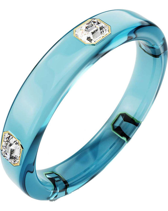 SWAROVSKI Blue Dulcis Bangle octagon cut (Medium)