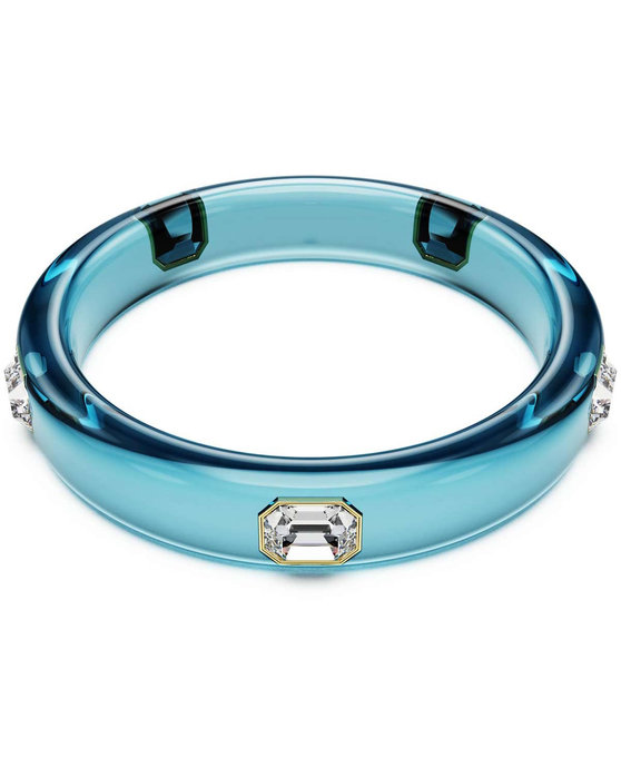 SWAROVSKI Blue Dulcis Bangle octagon cut (Large)