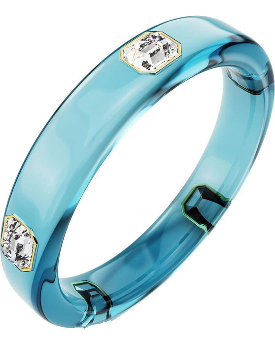 SWAROVSKI Blue Dulcis Bangle octagon cut (Large)