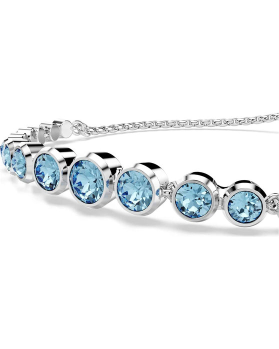 SWAROVSKI Blue Imber Tennis Bracelet (mixed round cuts)