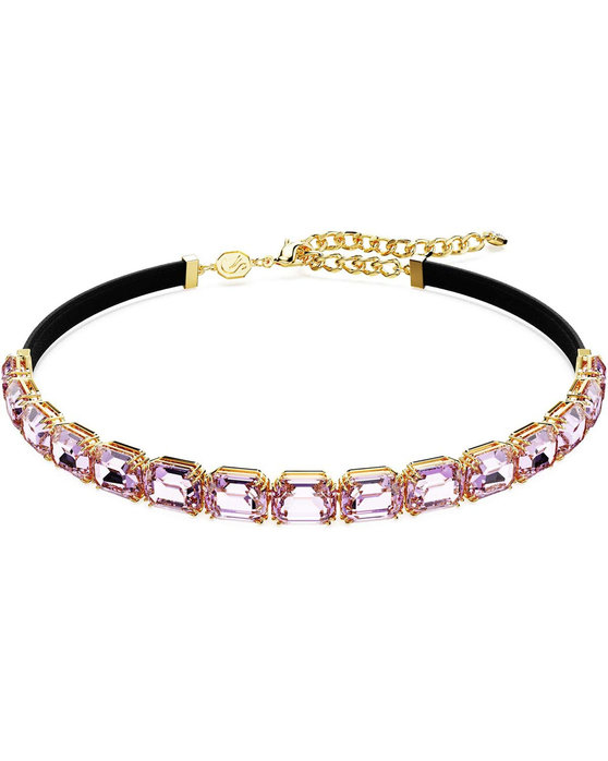 SWAROVSKI Purple Millenia Tennis Choker (octagon cut)