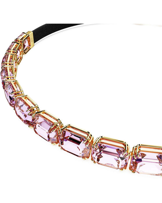 SWAROVSKI Purple Millenia Tennis Choker (octagon cut)