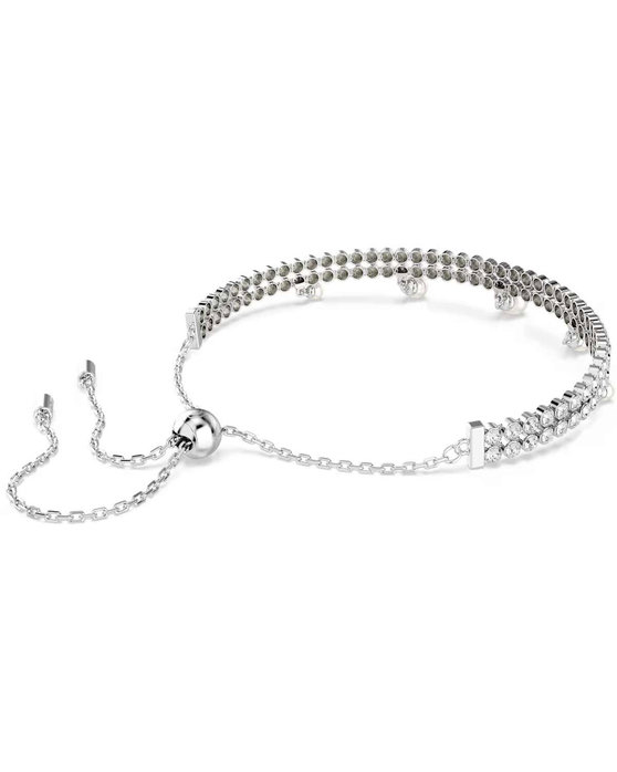 SWAROVSKI White Ariana Grande x Swarovski Bracelet