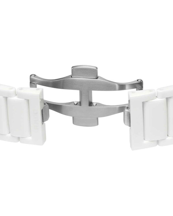 RADO True Automatic Open Heart White High-Tech Ceramic Bracelet (R27115012)