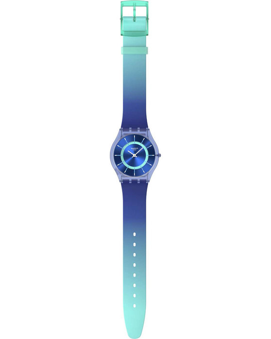 SWATCH Essentials Jammy Grape Dream Two Tone Silicone Strap